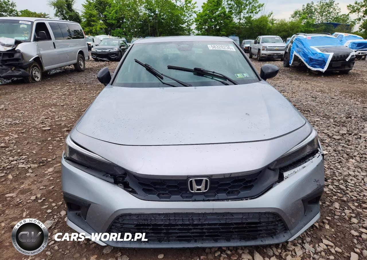 2022 Honda Civic Sport VIN:19XFL2H89NE007177 - 5