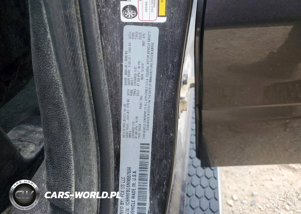 2021 Ram 1500 Big Horn-Lone Star VIN:1C6RRFBG6MN557604 - 12