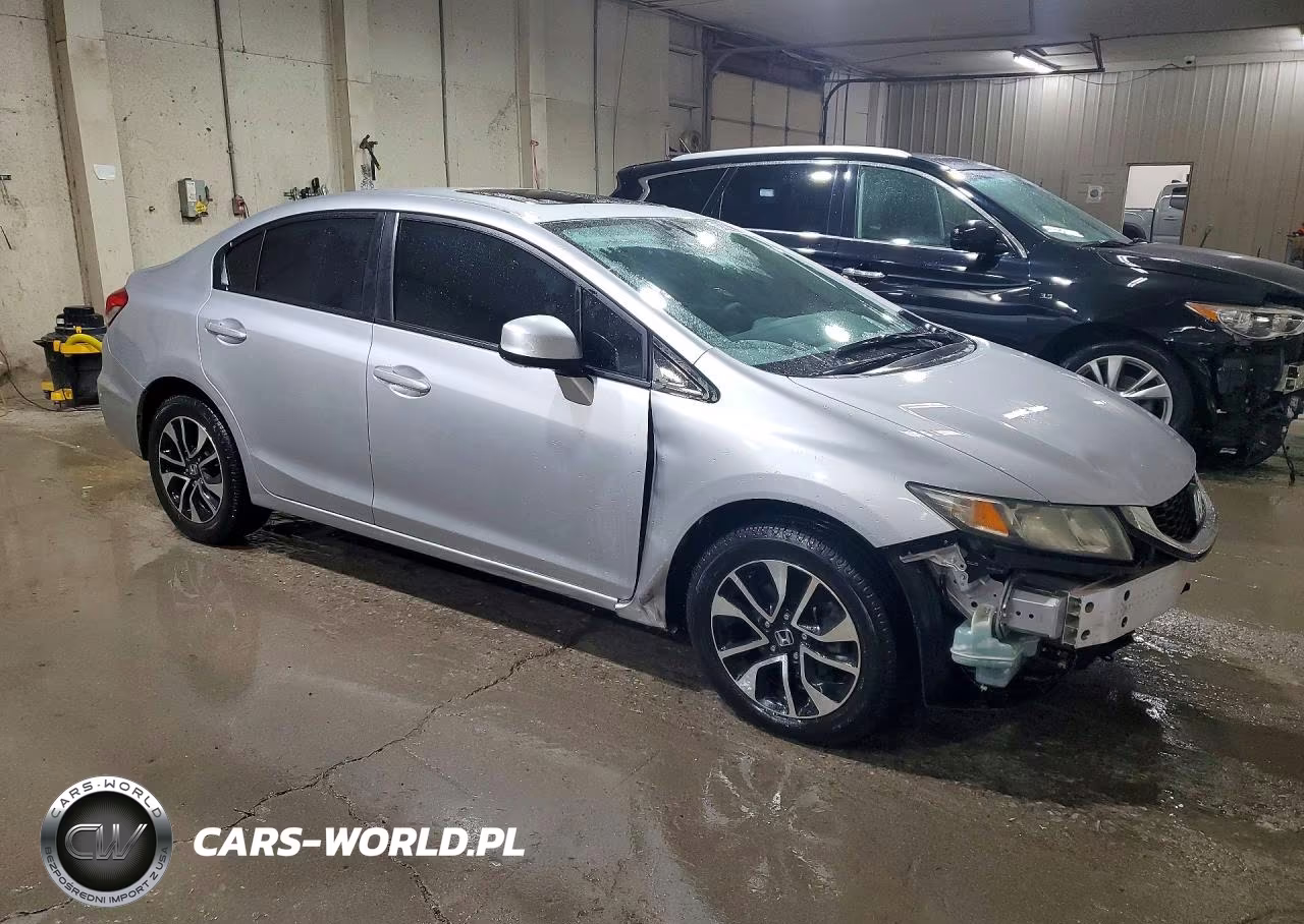 2013 Honda Civic Ex VIN:19XFB2F85DE065520 - 4