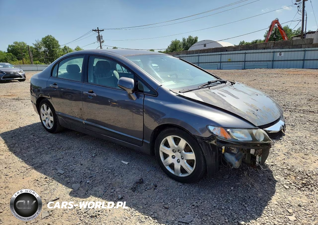 2011 Honda Civic Lx VIN:2HGFA1F58BH302510 - 4