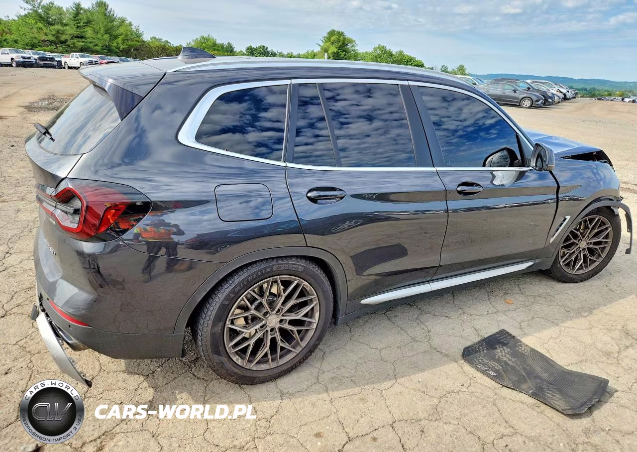 2022 BMW X3 xDrive30I VIN:5UX53DP09N9K77161 - 3