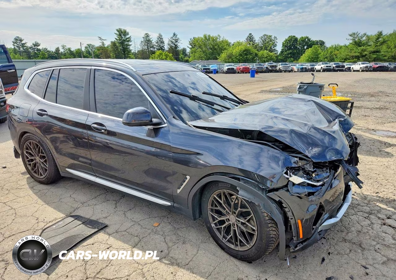 2022 BMW X3 xDrive30I VIN:5UX53DP09N9K77161 - 4
