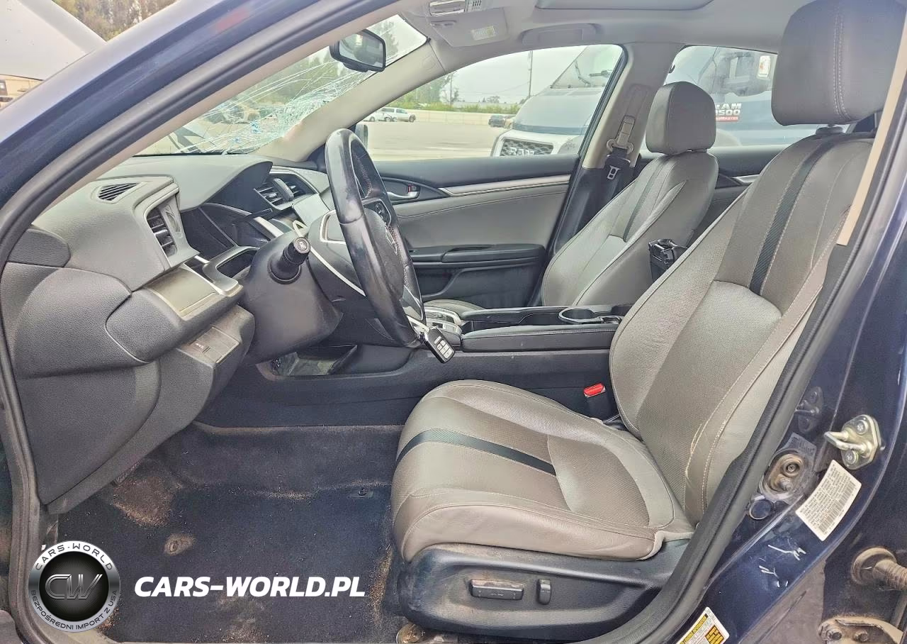 2016 Honda Civic Exl VIN:19XFC1F79GE220833 - 7