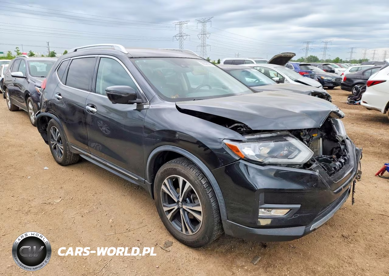 2017 Nissan Rogue Sl VIN:JN8AT2MV2HW280725 - 4
