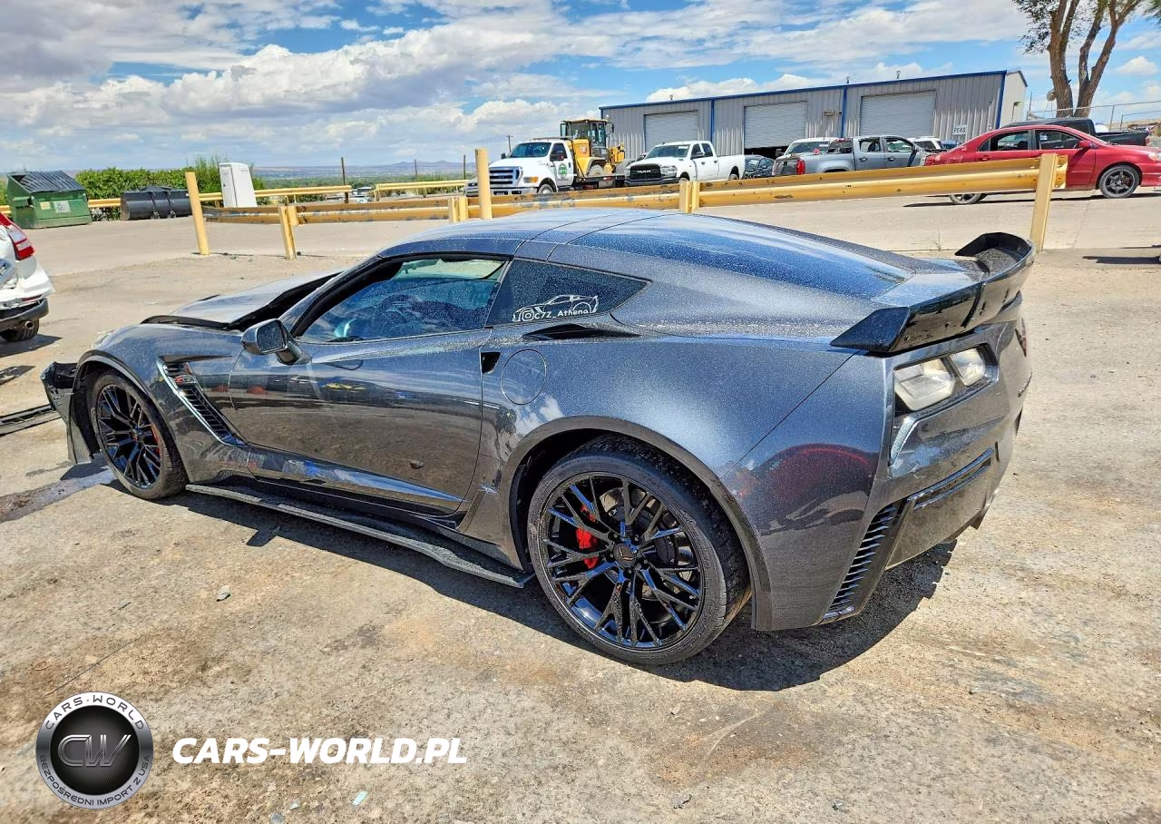 2017 Chevrolet Corvette Z06 1Lz VIN:1G1YN2D60H5602094 - 2