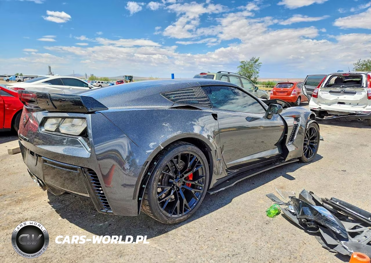 2017 Chevrolet Corvette Z06 1Lz VIN:1G1YN2D60H5602094 - 3