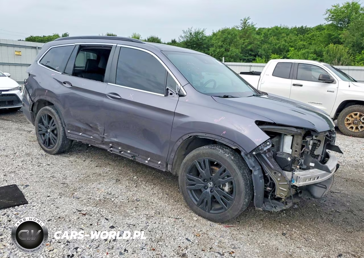 2021 Honda Pilot Se VIN:5FNYF5H26MB032219 - 4
