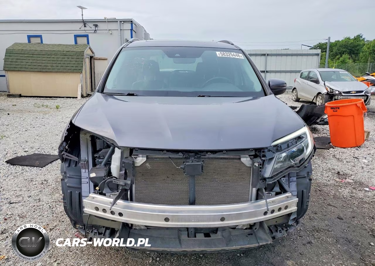 2021 Honda Pilot Se VIN:5FNYF5H26MB032219 - 5