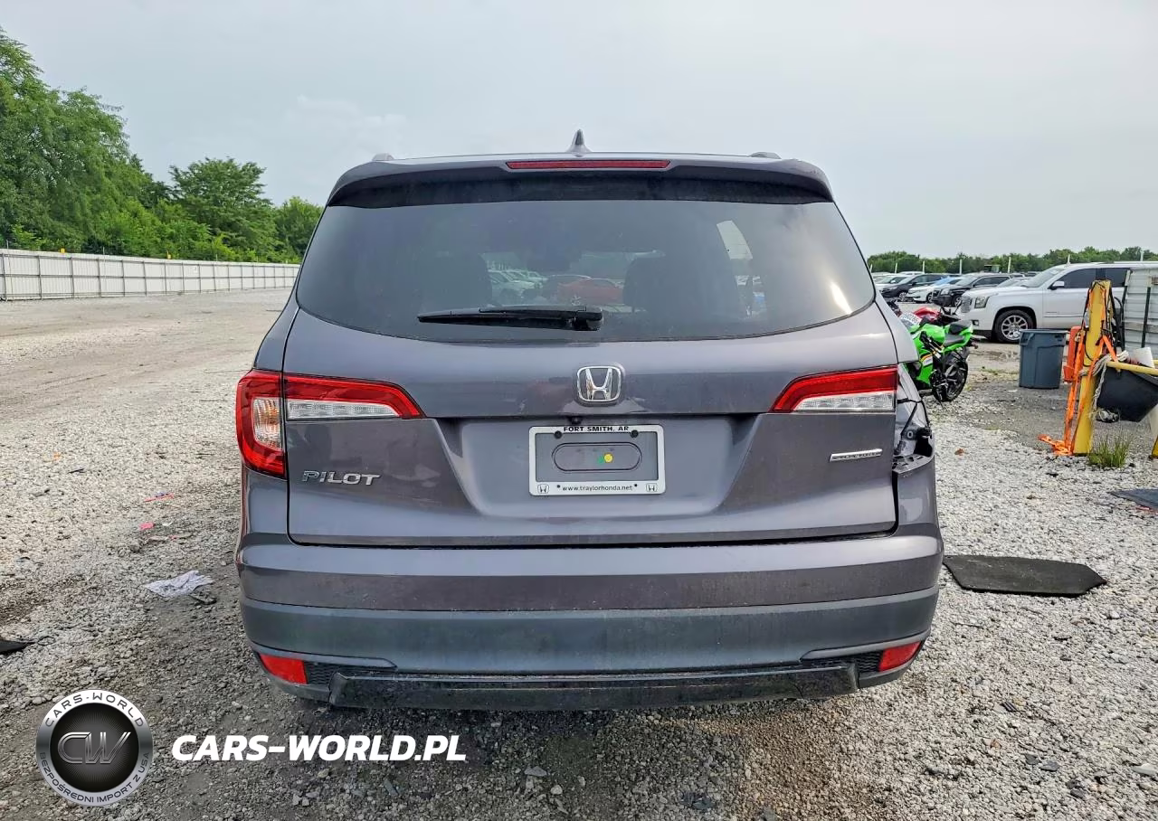 2021 Honda Pilot Se VIN:5FNYF5H26MB032219 - 6