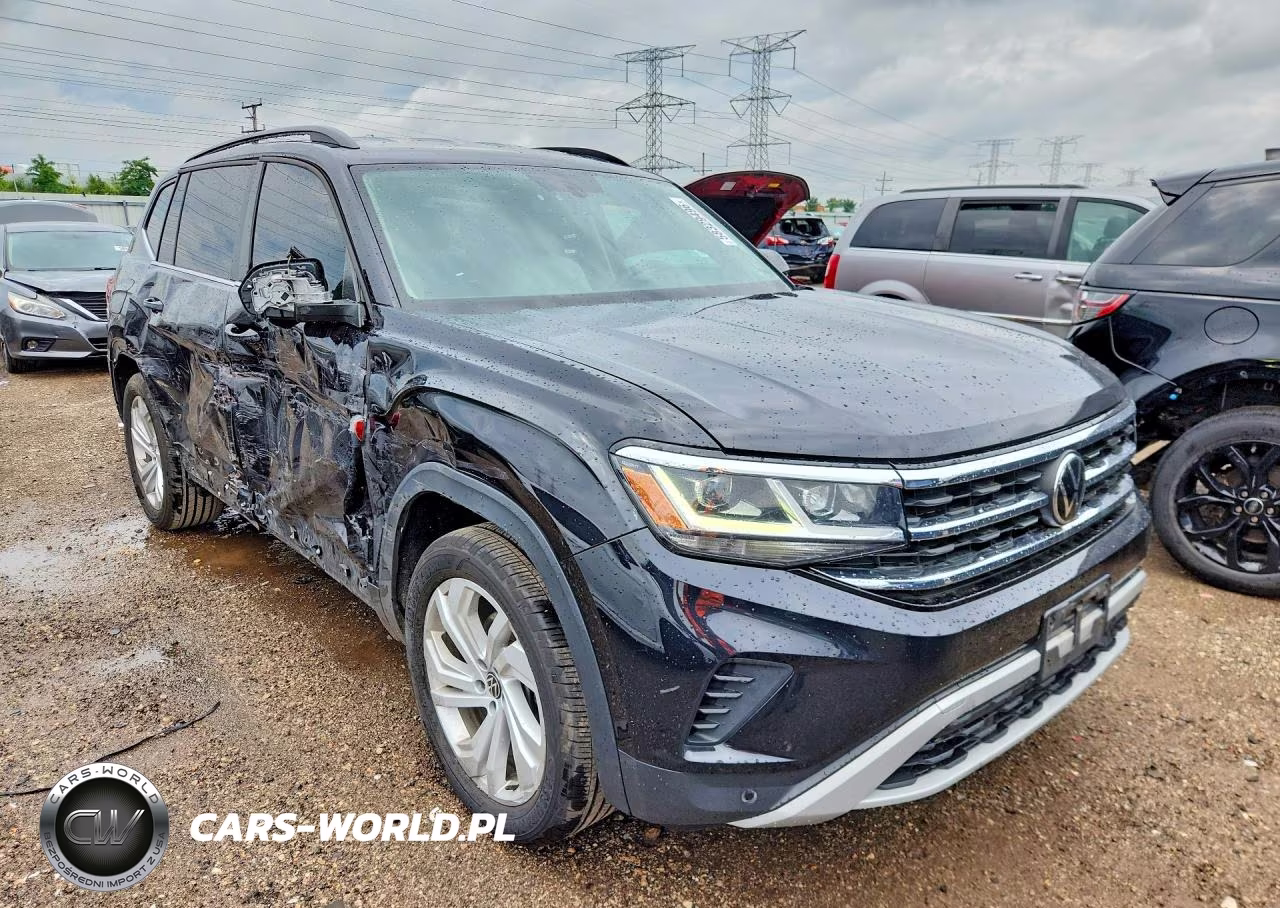 2021 Volkswagen Atlas Se VIN:1V2HP2CAXMC559864 - 4