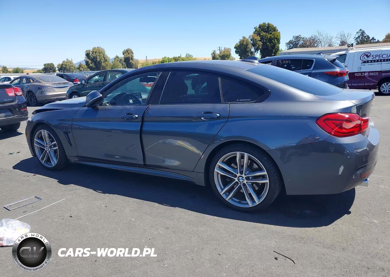 2018 BMW 440I Gran Coupe VIN:WBA4J5C59JBF06337 - 2