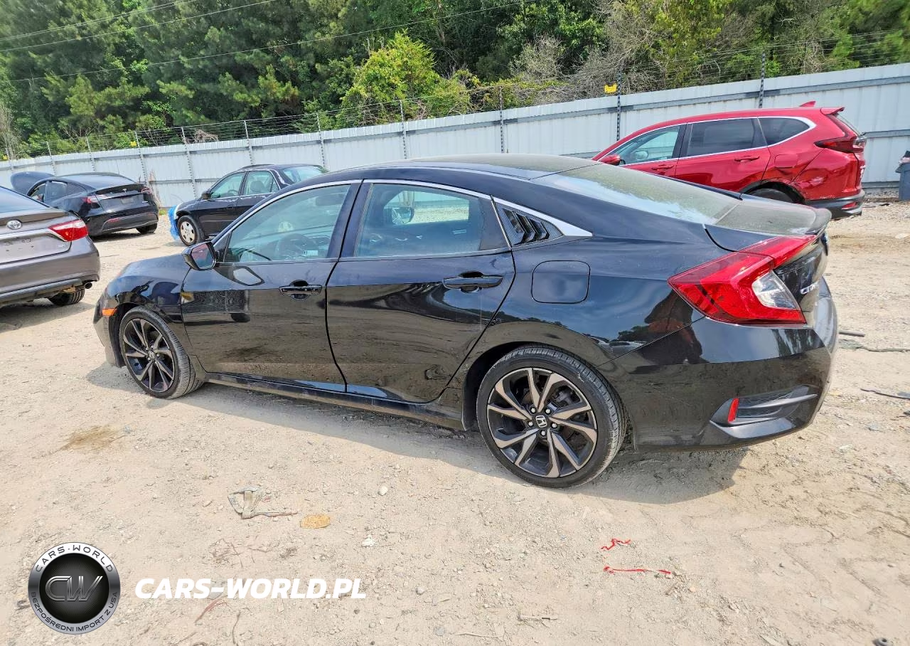 2019 Honda Civic Sport VIN:2HGFC2F88KH604504 - 2