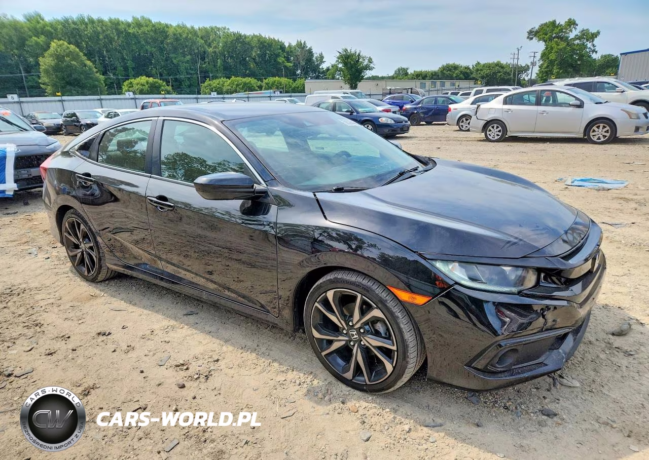 2019 Honda Civic Sport VIN:2HGFC2F88KH604504 - 4