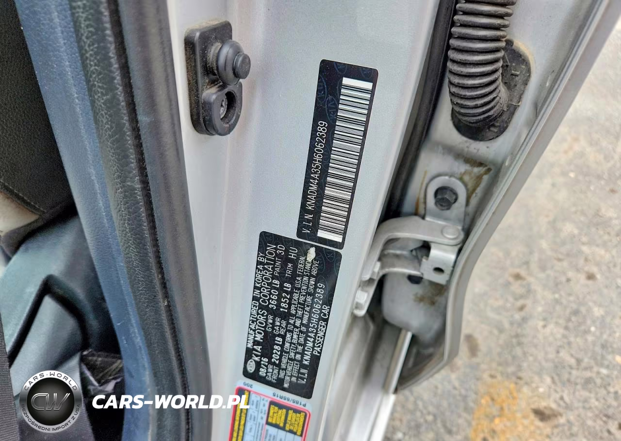 2017 Kia Rio Lx VIN:KNADM4A35H6062389 - 13