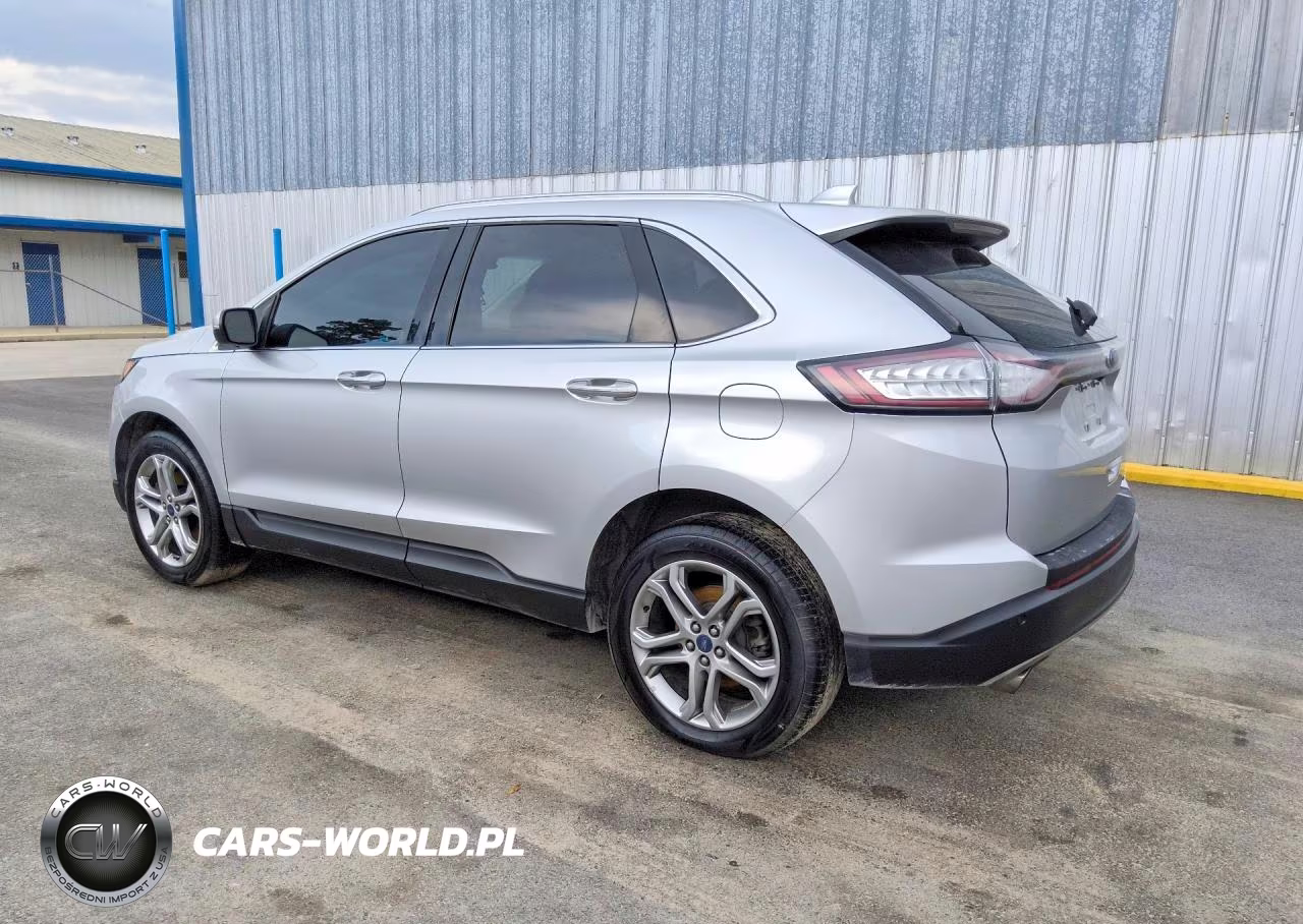 2017 Ford Edge Titanium VIN:2FMPK4K97HBB98500 - 2