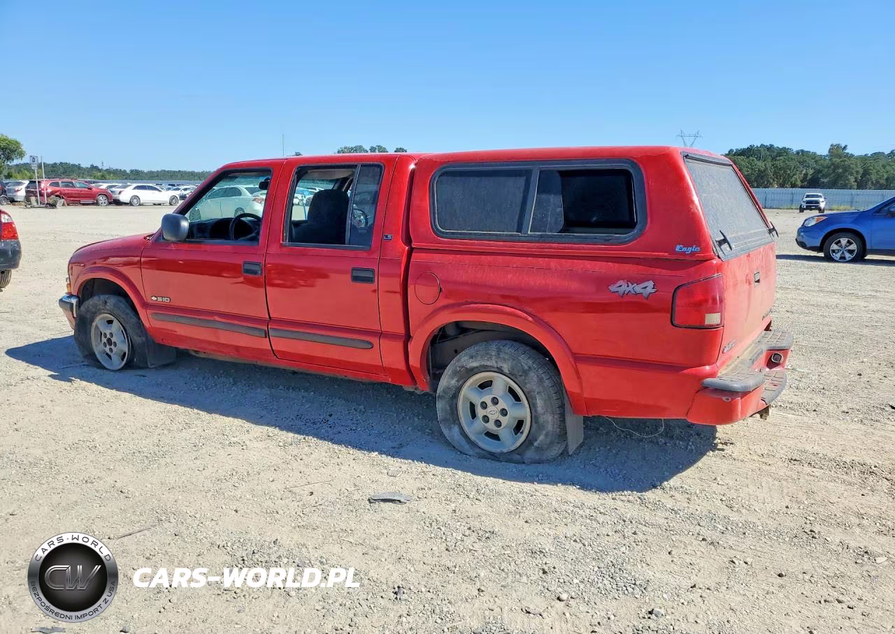 2002 Chevrolet S Truck S10 VIN:1GCDT13WX2K107336 - 2