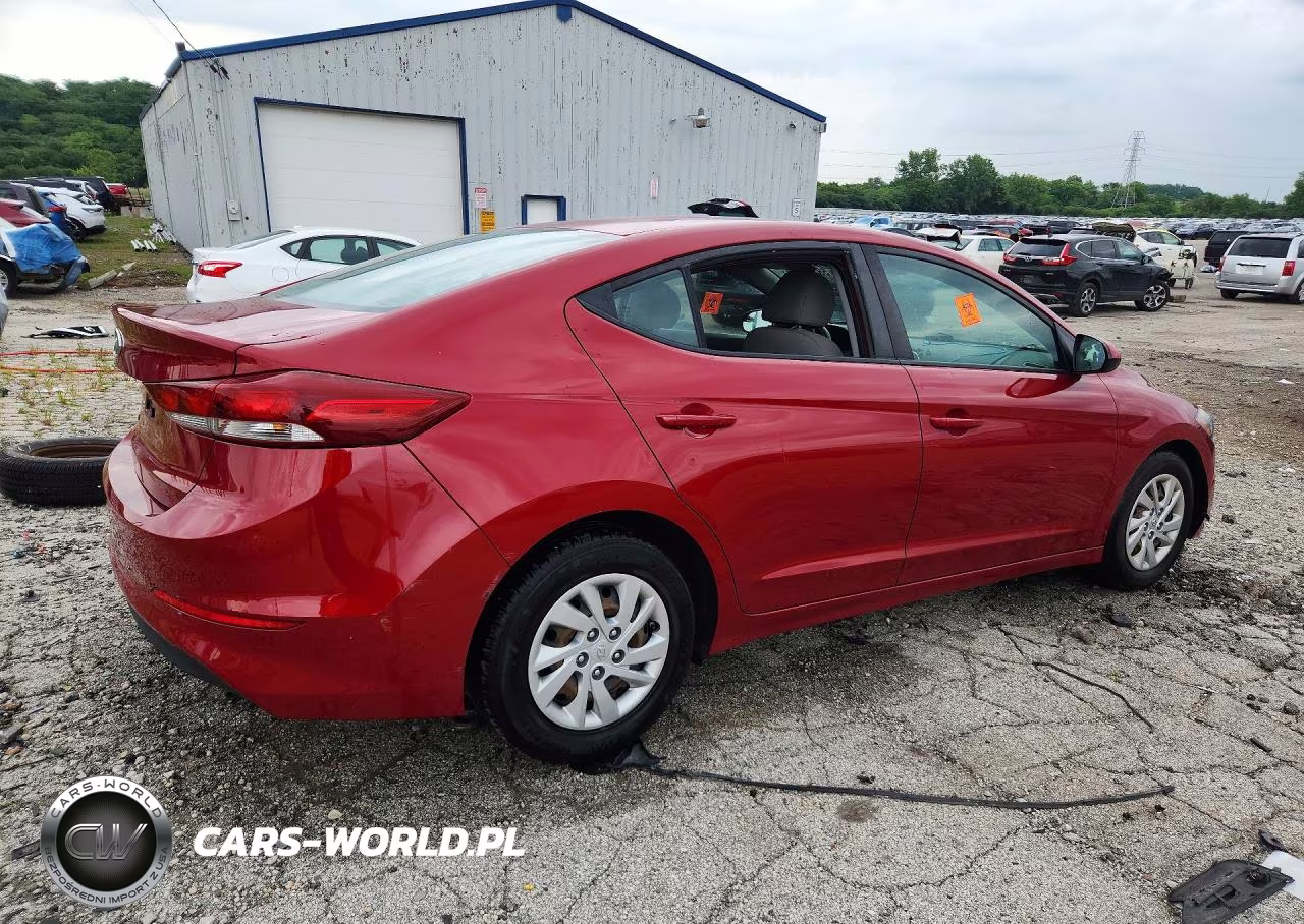 2018 Hyundai Elantra Se VIN:KMHD74LFXJU453911 - 3