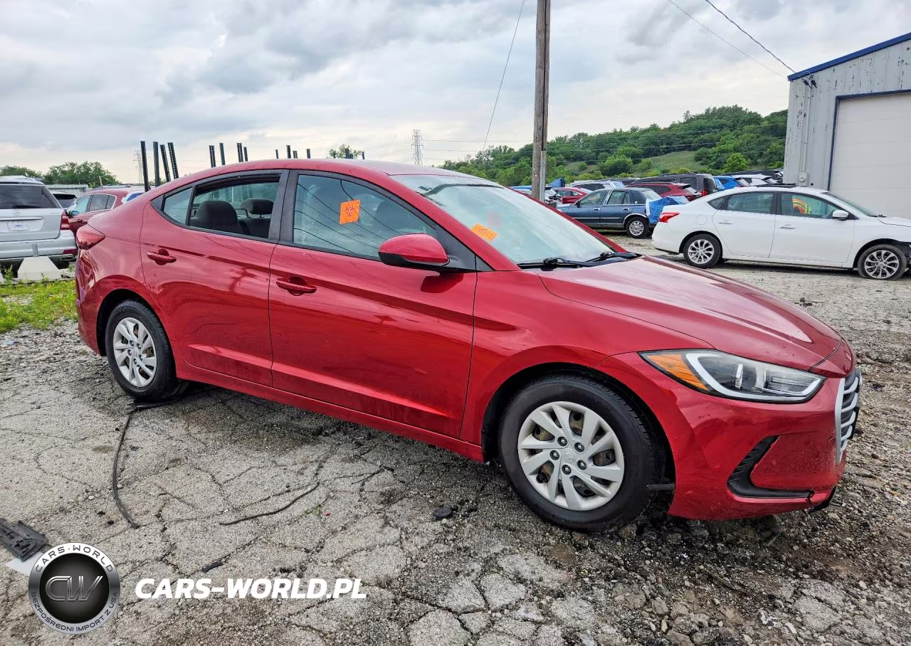 2018 Hyundai Elantra Se VIN:KMHD74LFXJU453911 - 4