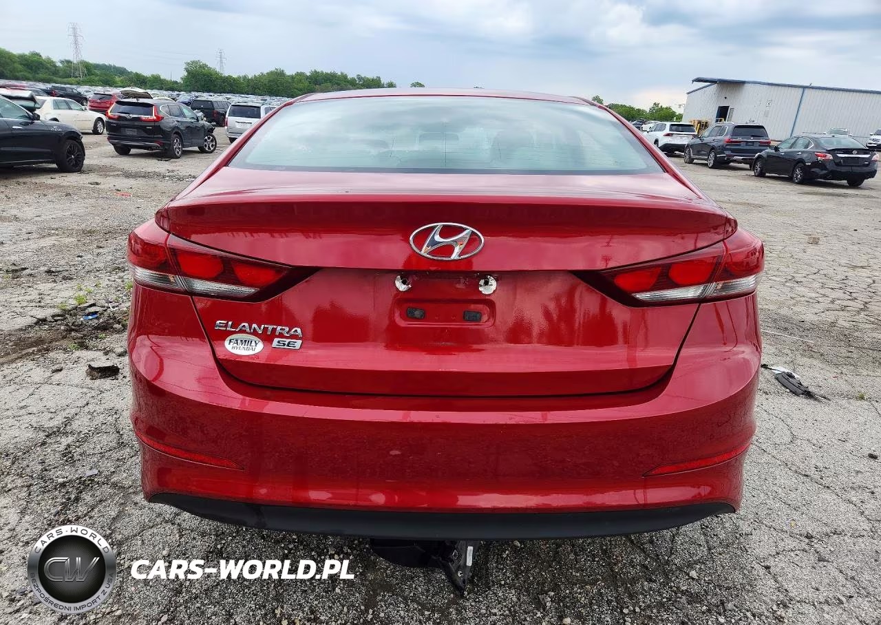 2018 Hyundai Elantra Se VIN:KMHD74LFXJU453911 - 6