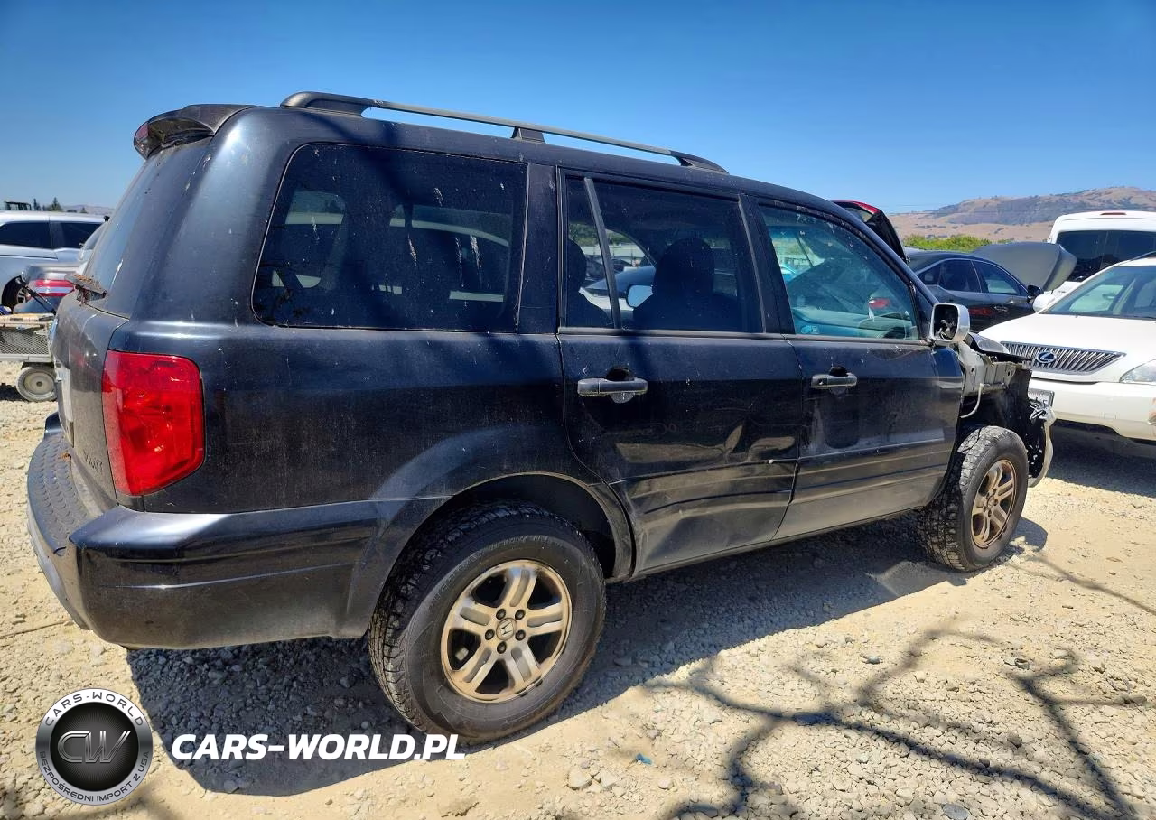 2003 Honda Pilot Exl VIN:2HKYF18723H591058 - 3