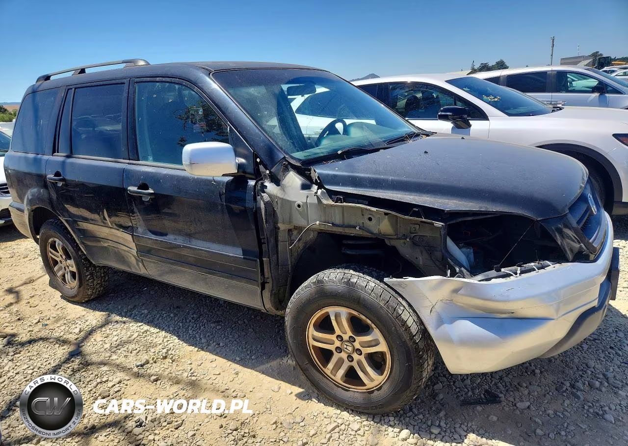 2003 Honda Pilot Exl VIN:2HKYF18723H591058 - 4