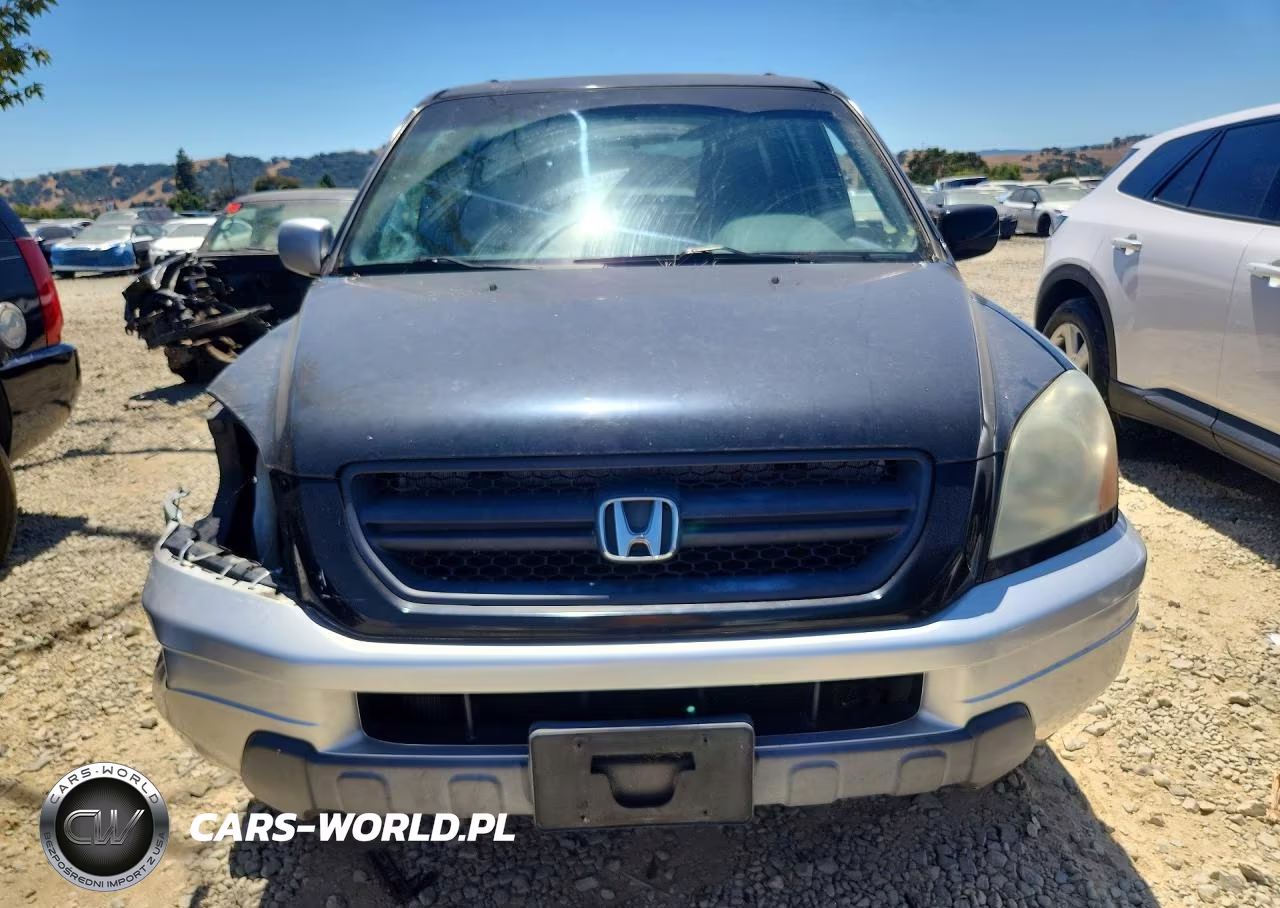 2003 Honda Pilot Exl VIN:2HKYF18723H591058 - 5