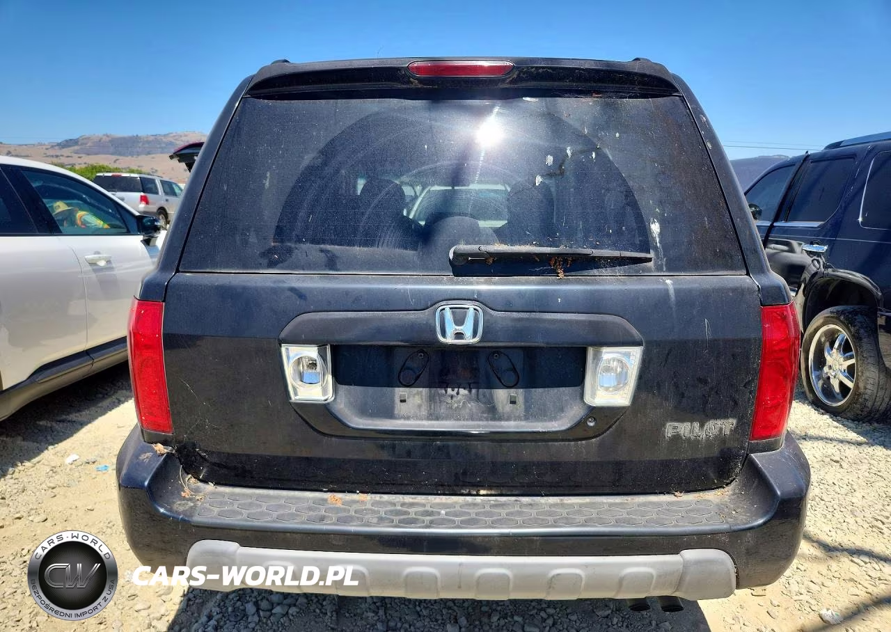 2003 Honda Pilot Exl VIN:2HKYF18723H591058 - 6