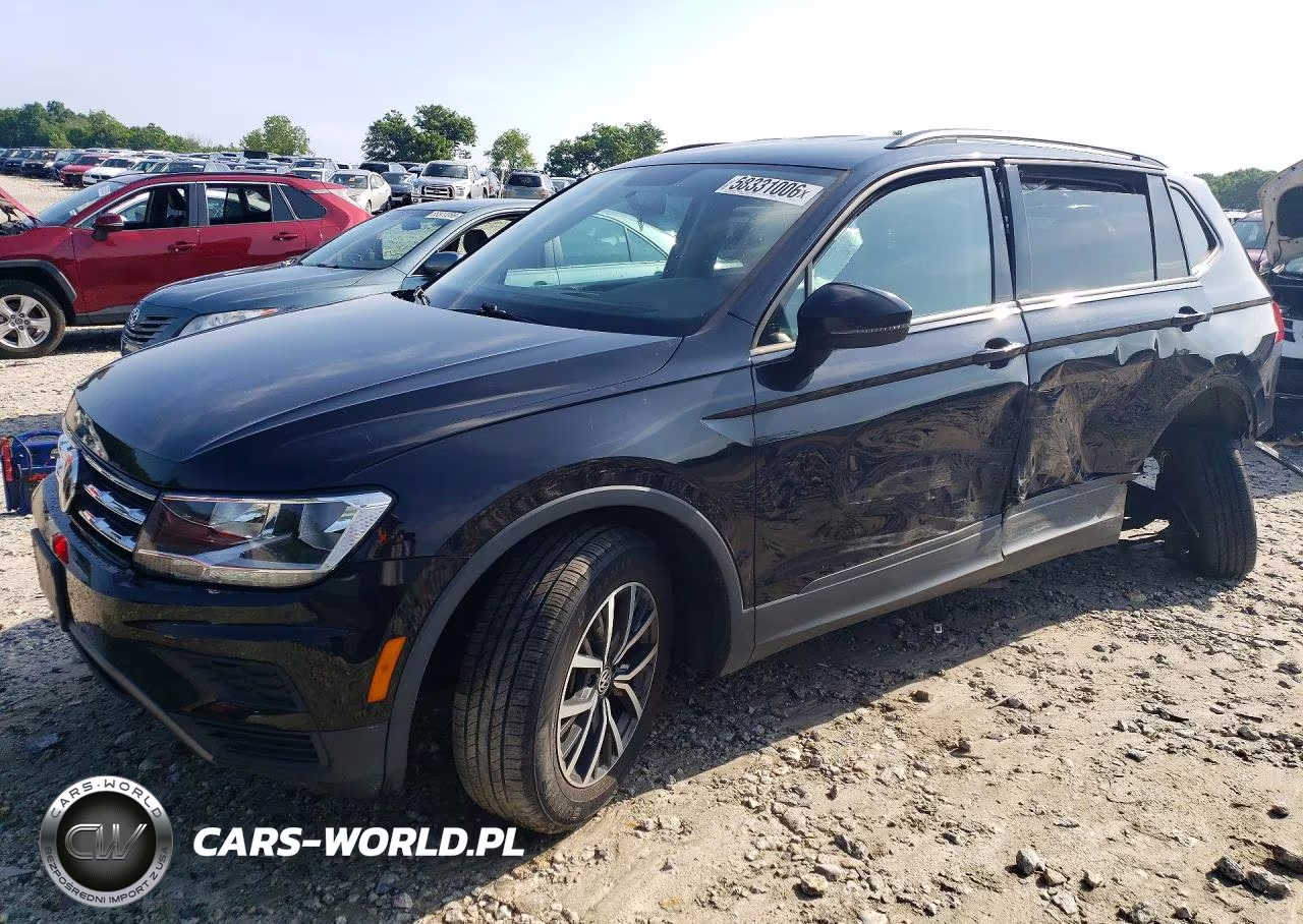 2021 Volkswagen Tiguan S VIN:3VV0B7AX8MM036327 - 1