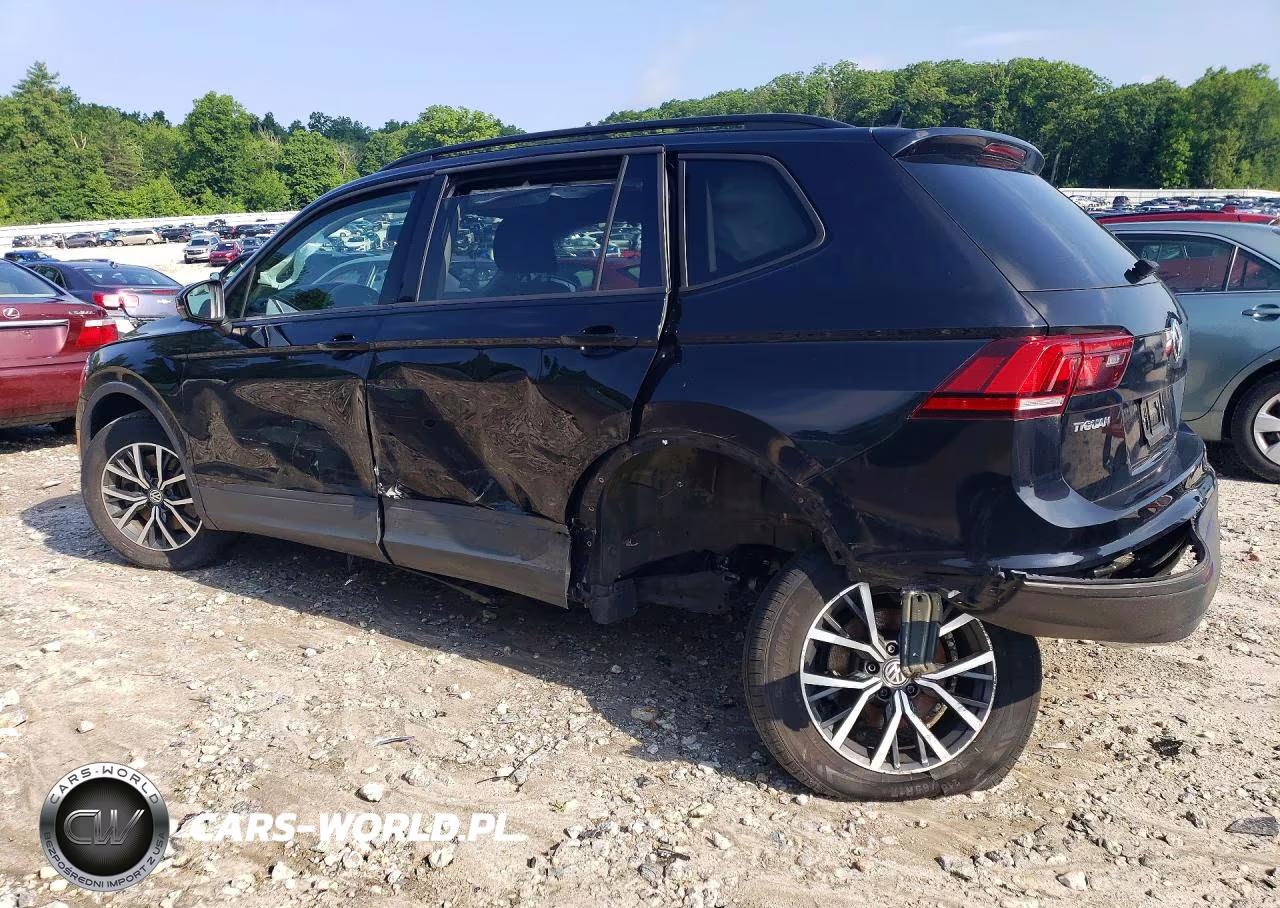 2021 Volkswagen Tiguan S VIN:3VV0B7AX8MM036327 - 2