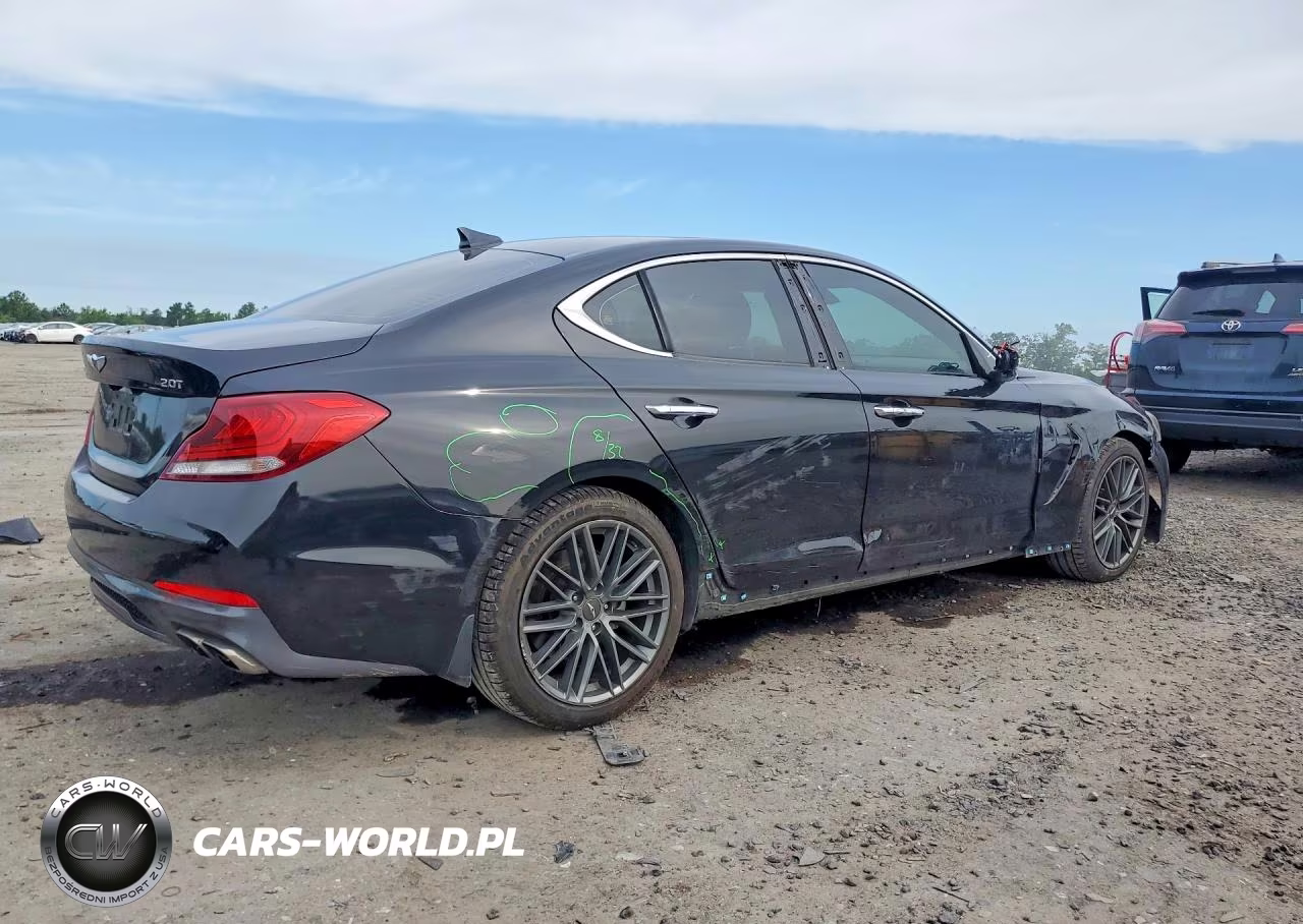2019 Genesis G70 Elite VIN:KMTG34LA0KU030856 - 3