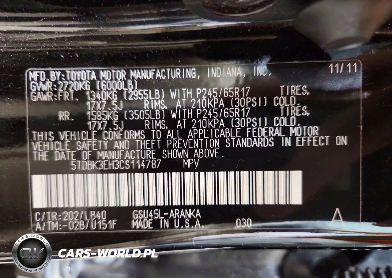 2012 Toyota Highlander Se VIN:5TDBK3EH3CS114787 - 14