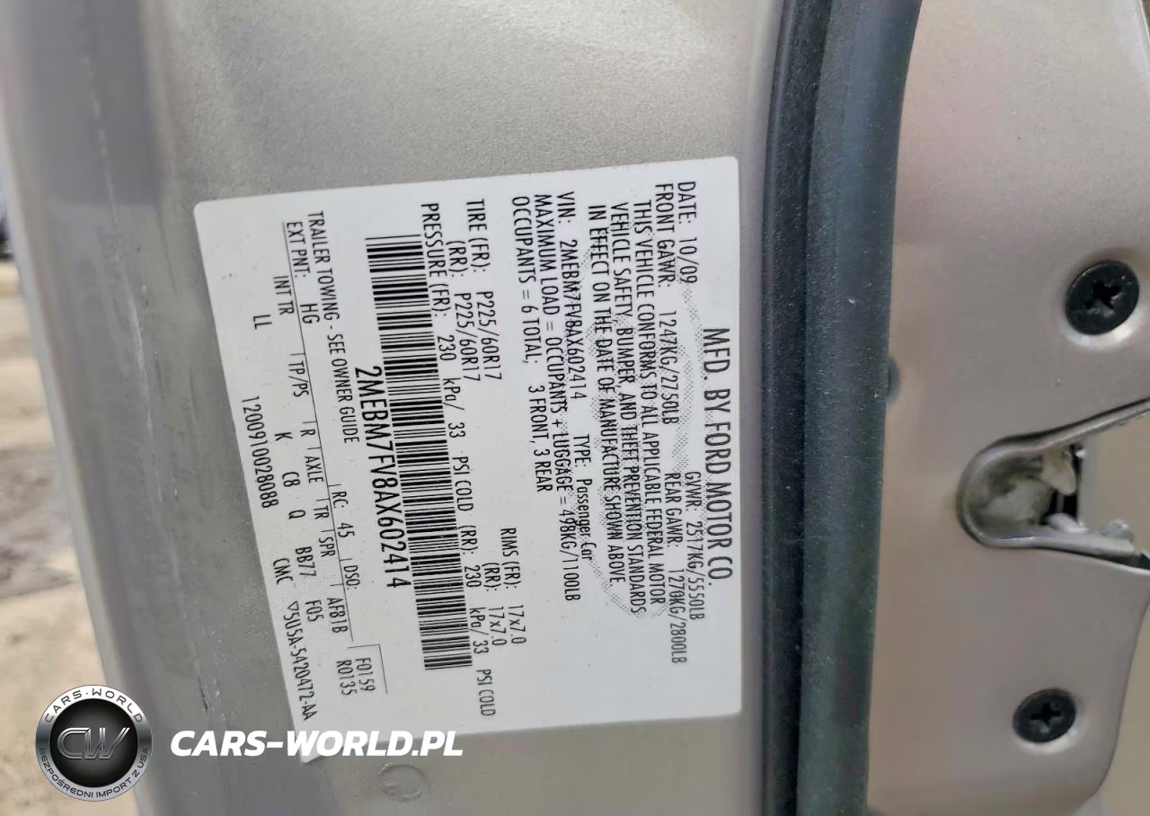2010 Mercury Grand Marquis Ls VIN:2MEBM7FV8AX602414 - 12