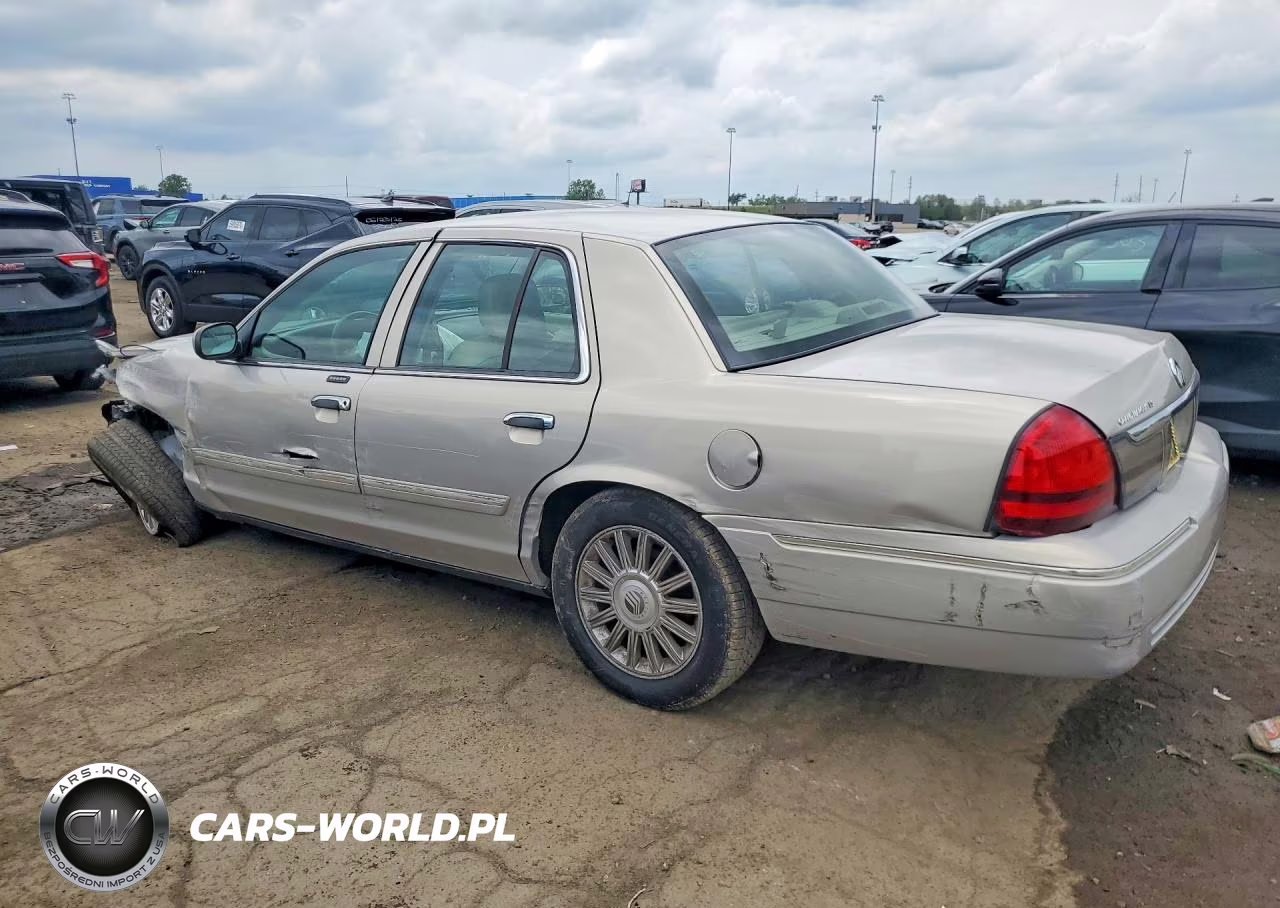 2010 Mercury Grand Marquis Ls VIN:2MEBM7FV8AX602414 - 2