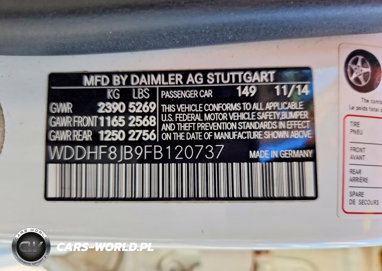 2015 Mercedes-Benz E 350 4Matic VIN:WDDHF8JB9FB120737 - 12