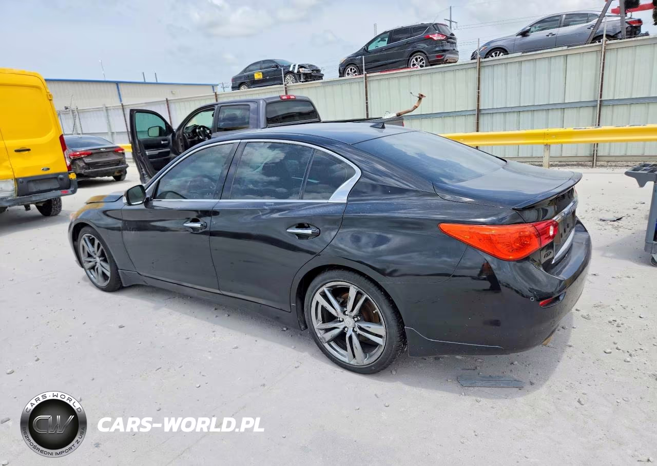 2015 Infiniti Q50 Premium VIN:JN1BV7AR5FM407591 - 2