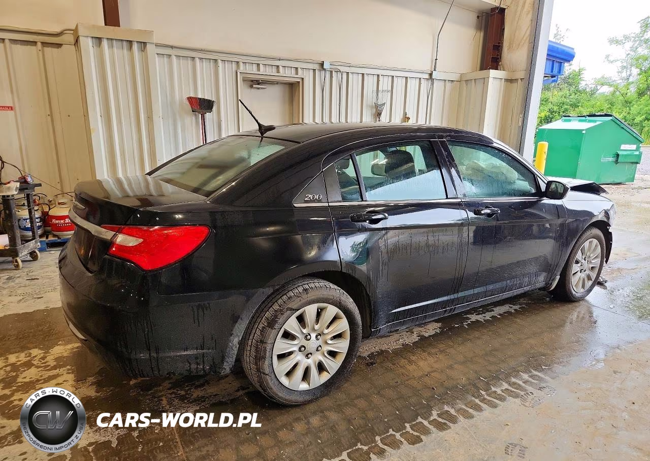 2014 Chrysler 200 Lx VIN:1C3CCBAB9EN231140 - 3