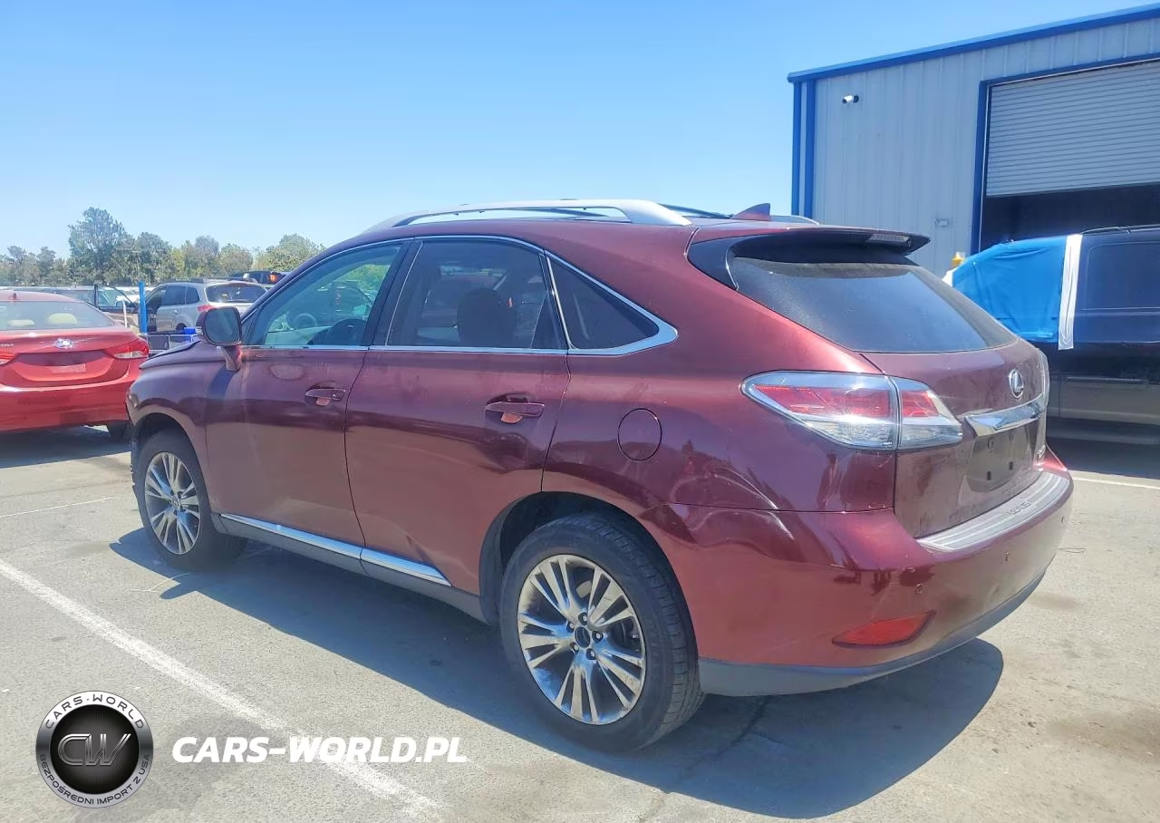 2014 Lexus Rx 350 Base VIN:2T2BK1BA5EC227952 - 2