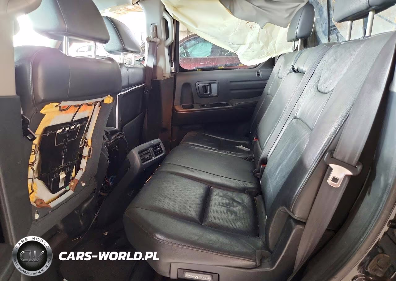 2011 Honda Ridgeline Rtl VIN:5FPYK1F52BB001393 - 10