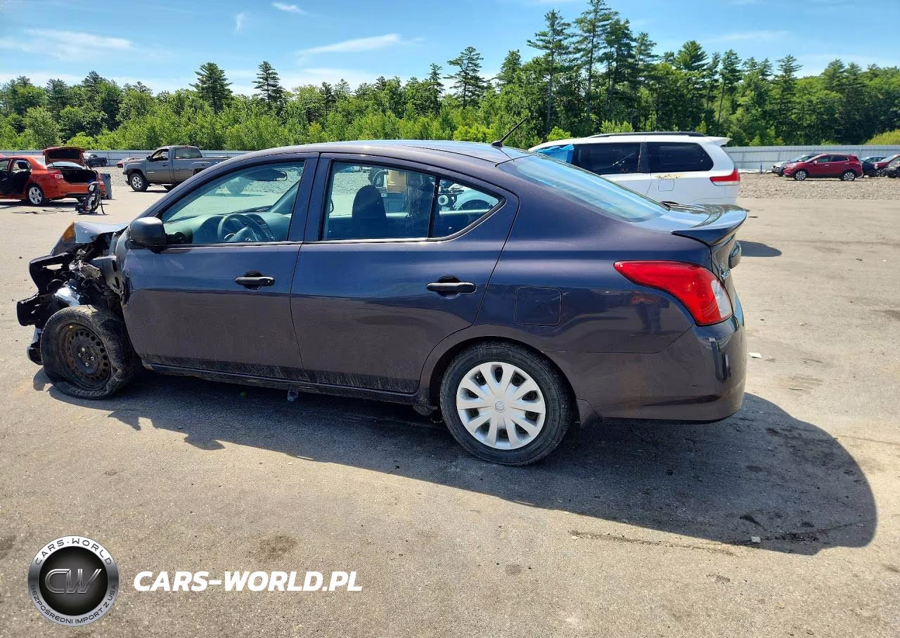 2015 Nissan Versa 1.6 S Plus VIN:3N1CN7AP0FL942583 - 2