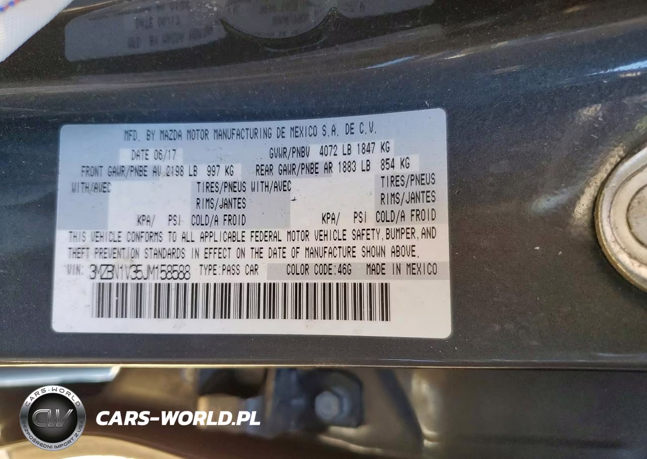 2018 Mazda 3 Touring VIN:3MZBN1V35JM158588 - 12