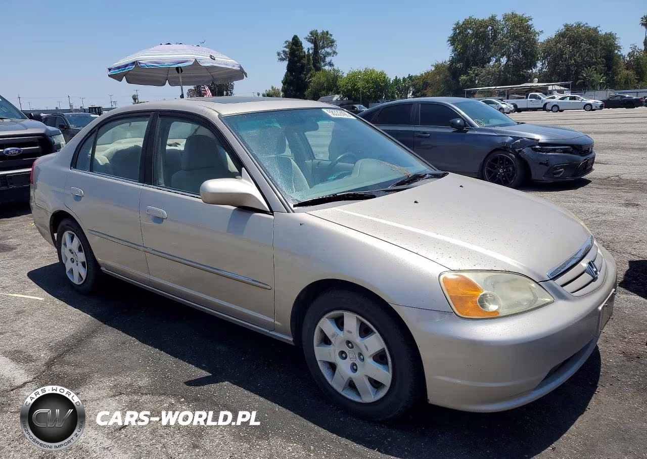 2001 Honda Civic Ex VIN:2HGES26781H543787 - 4