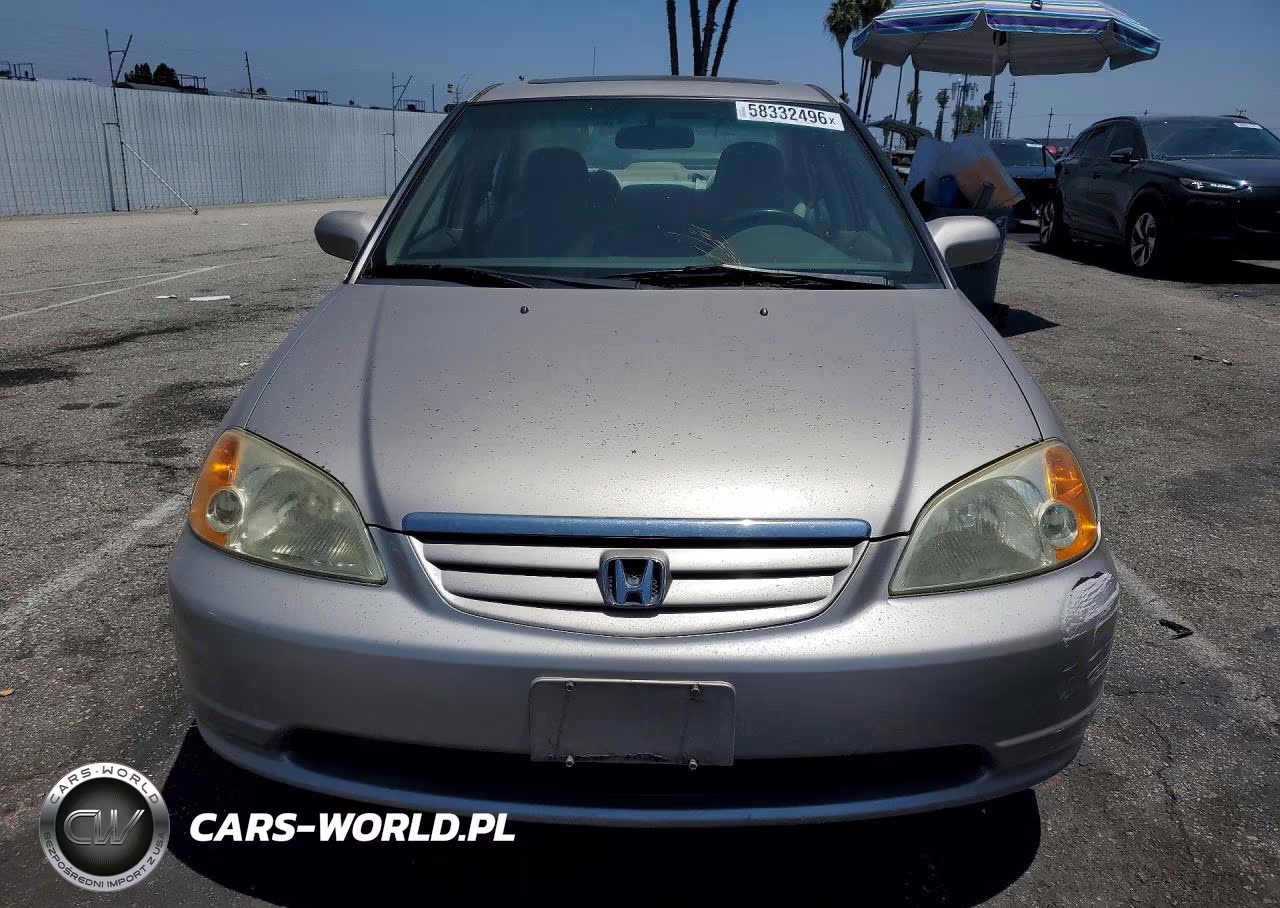 2001 Honda Civic Ex VIN:2HGES26781H543787 - 5