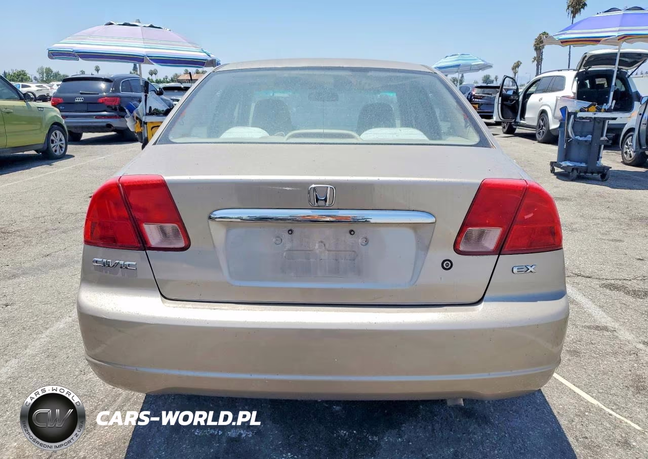 2001 Honda Civic Ex VIN:2HGES26781H543787 - 6