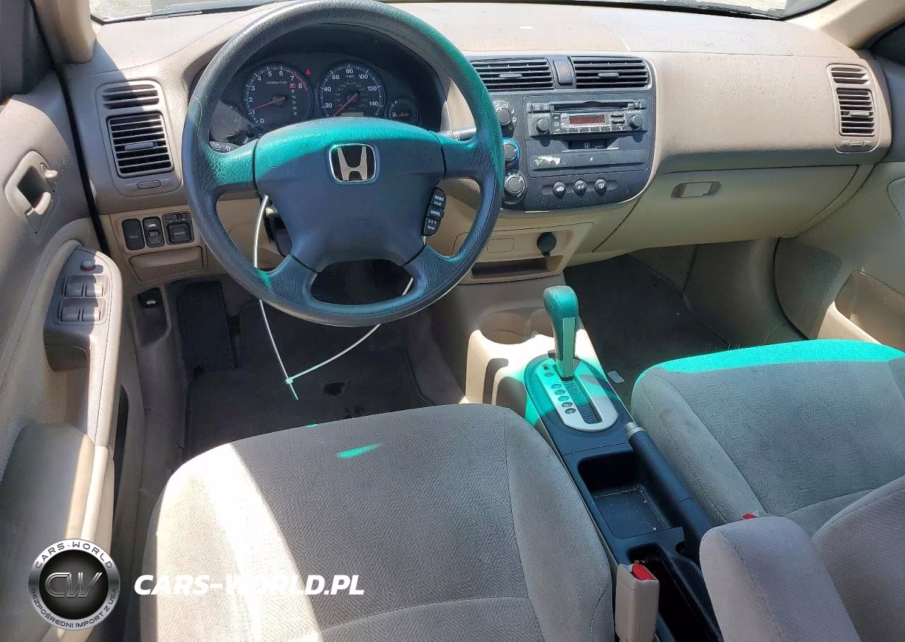 2001 Honda Civic Ex VIN:2HGES26781H543787 - 8