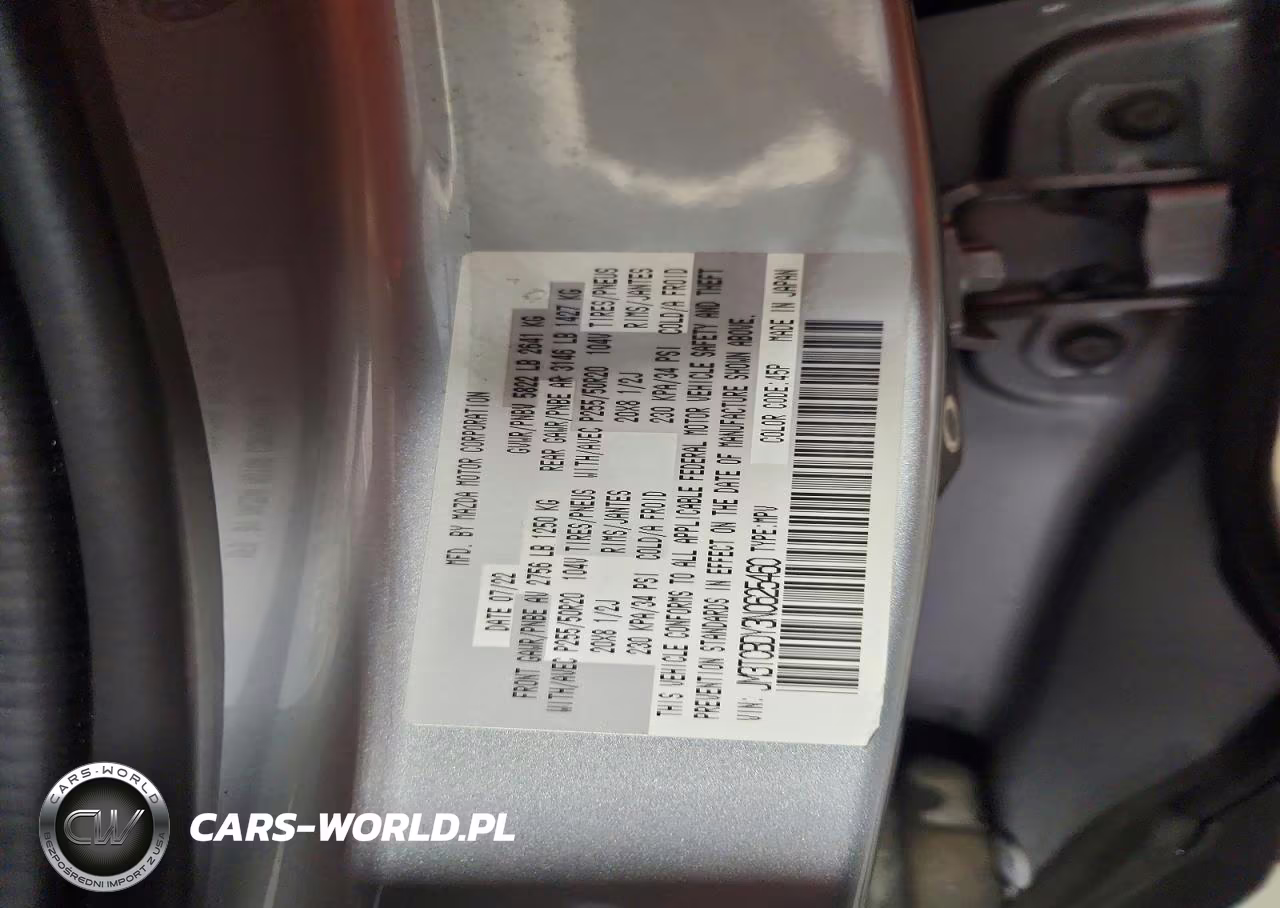 2022 Mazda Cx-9 Grand Touring VIN:JM3TCBDY3N0625460 - 12