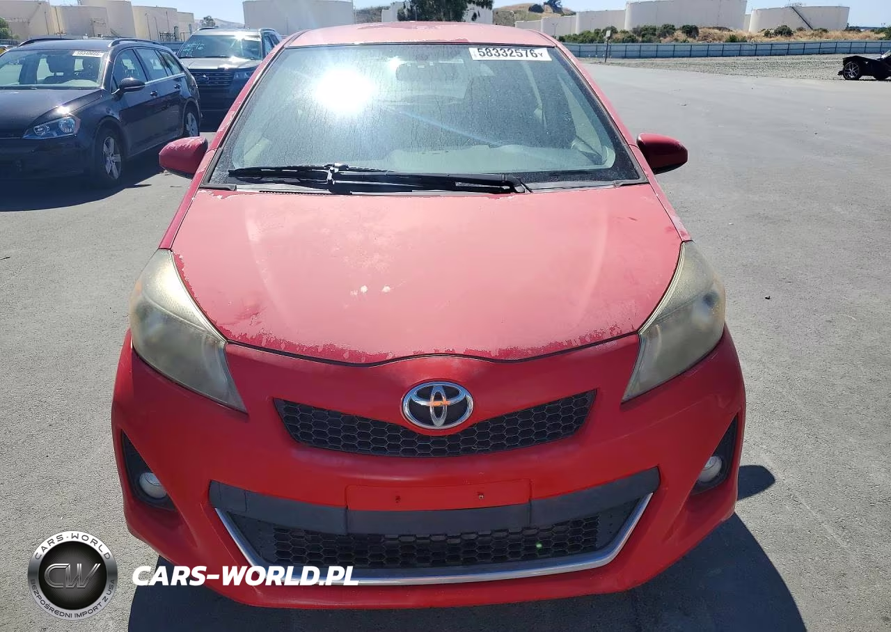 2012 Toyota Yaris 5-Door Se VIN:JTDKTUD3XCD541744 - 5