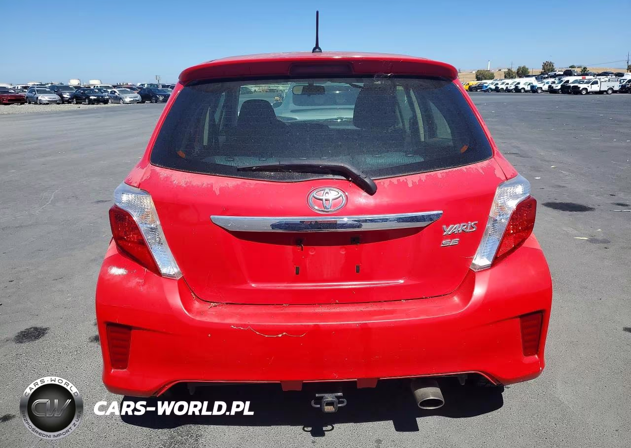 2012 Toyota Yaris 5-Door Se VIN:JTDKTUD3XCD541744 - 6