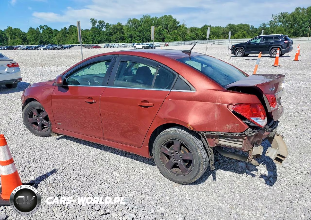 2012 Chevrolet Cruze Lt VIN:1G1PF5SC4C7206251 - 2