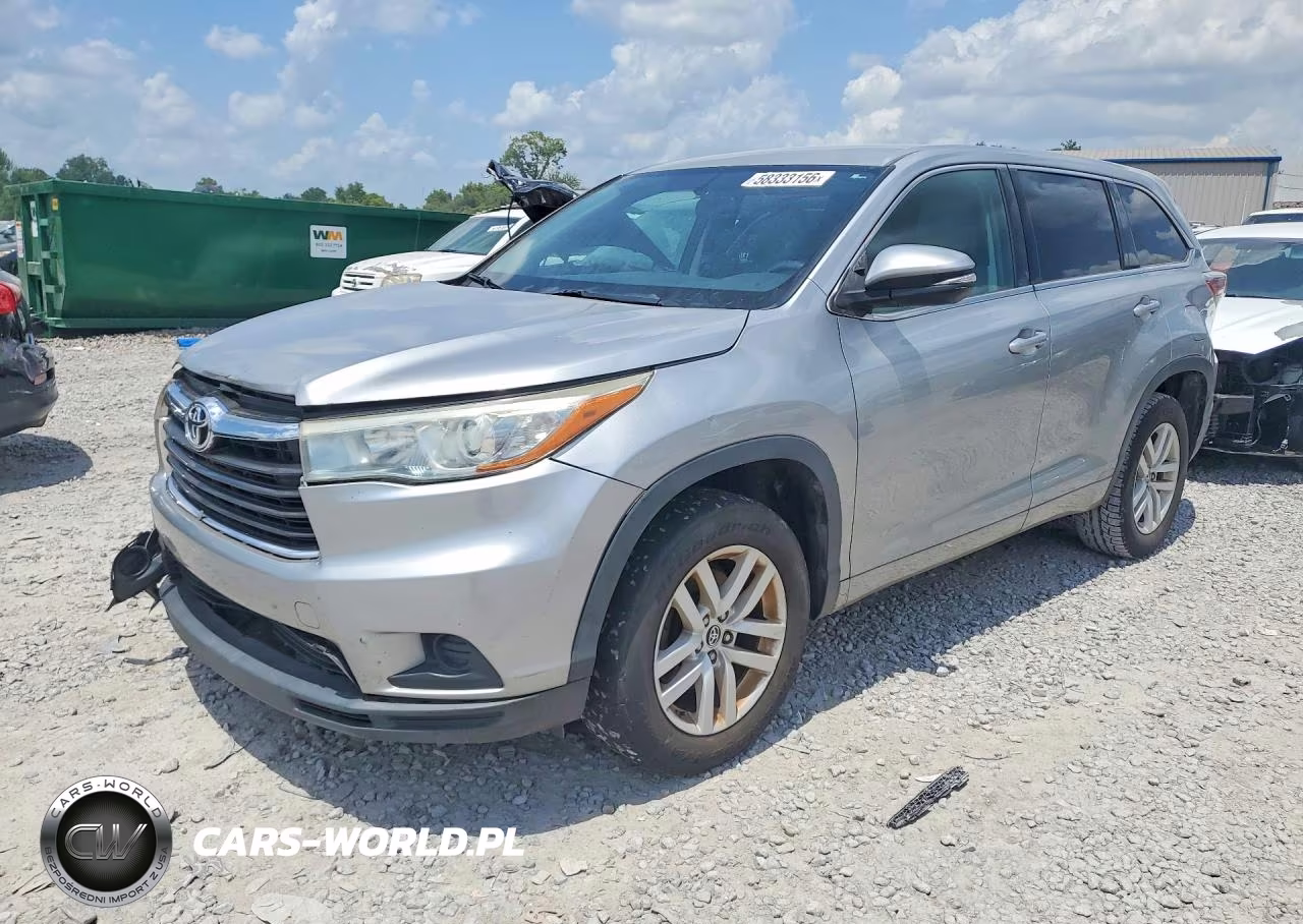 2016 Toyota Highlander Le