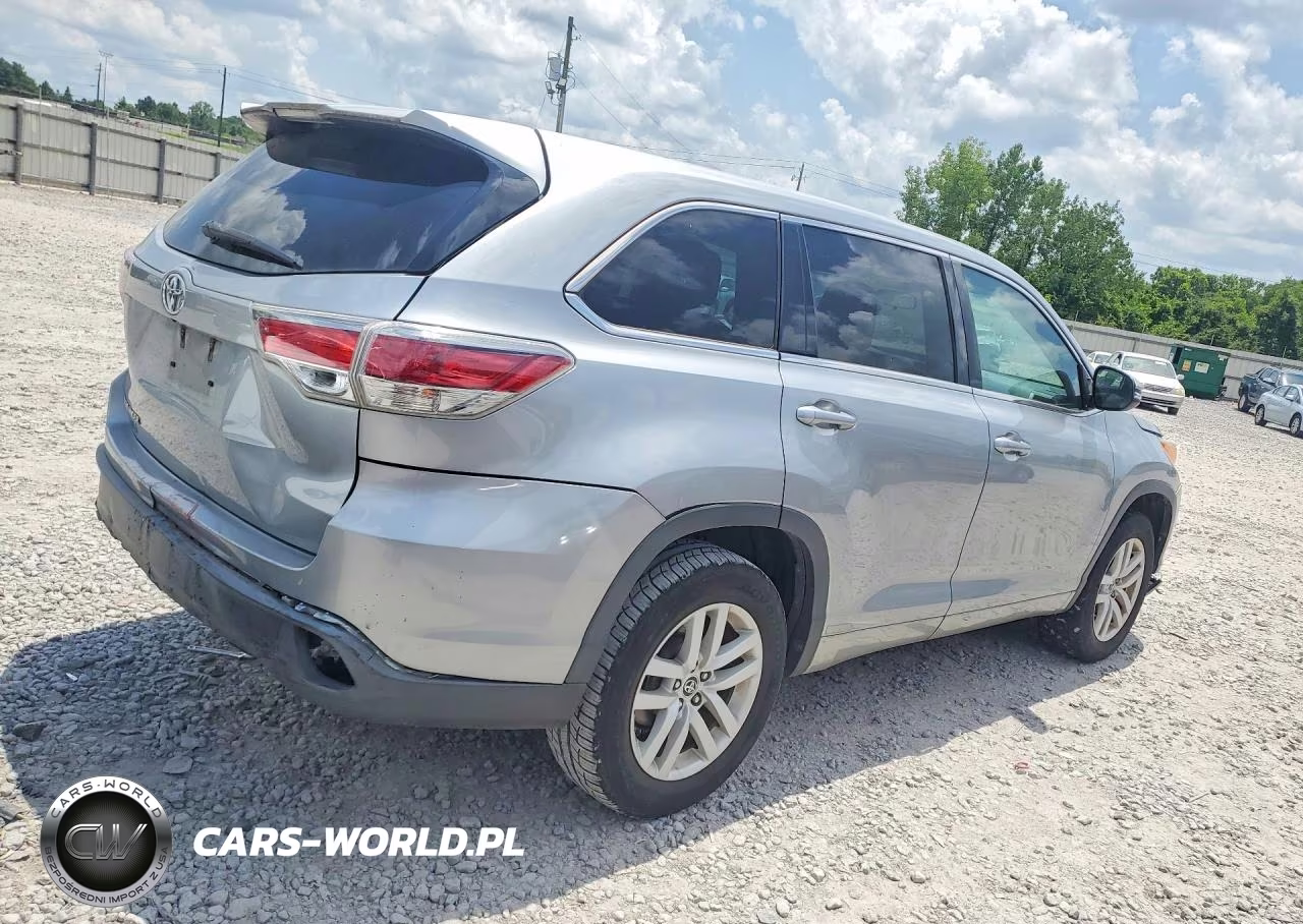 2016 Toyota Highlander Le VIN:5TDZARFH1GS019346 - 3